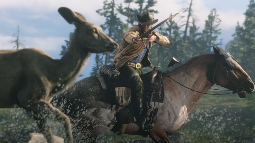 Red Dead Redemption 2 Caçando Lista de 10 Jogos Triple A em Promoção Para PS4 e PS5 