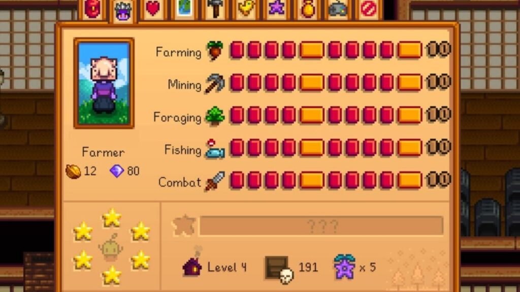 Para desbloquear a porta da Caverna da Maestria Stardew valley