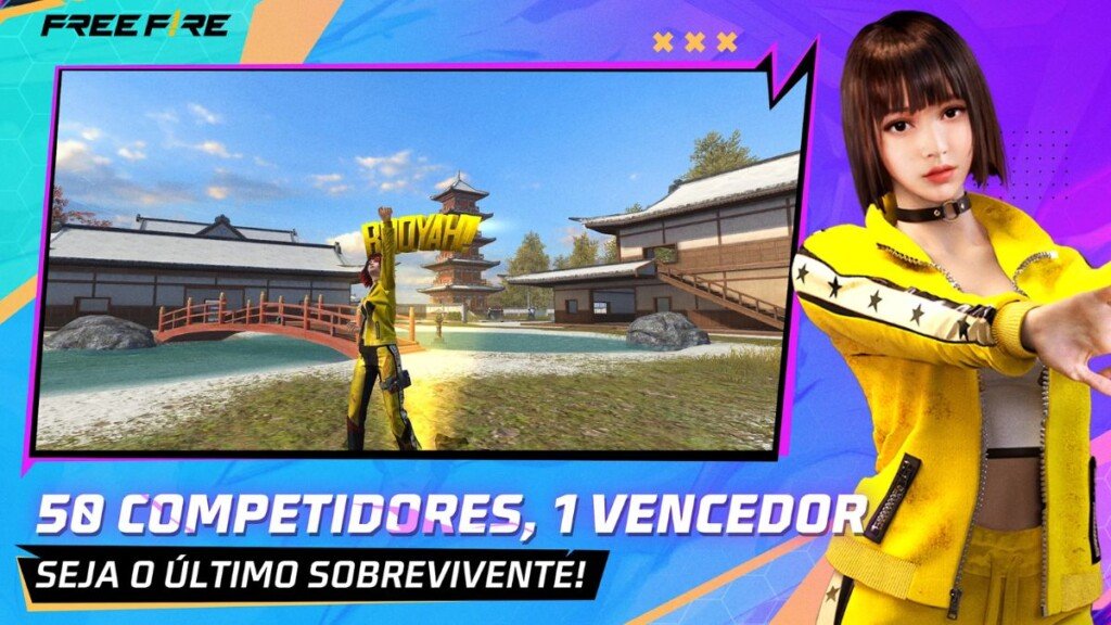 Free Fire numero de downloads