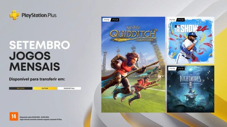 Oficial Confira os Jogos da PlayStation Plus Setembro de 2024